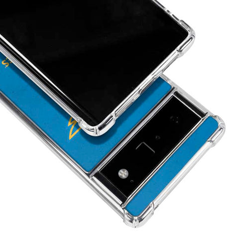 NHL St. Louis Blues Distressed Google Pixel 6 Clear Case